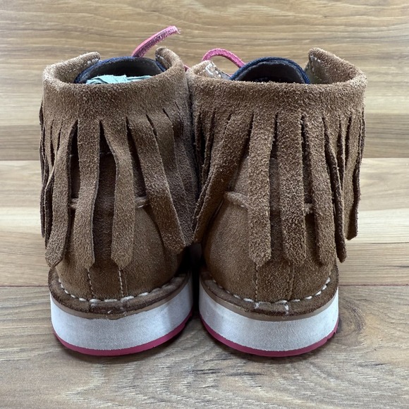 ARIAT Cruiser Serape Suede Fringe 6.5 Chukka Ankle Boot - Picture 6 of 11